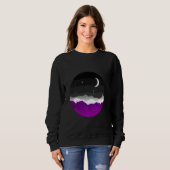 Ace-Demisexual-Greysexual Ident Sweatshirt (Vorne ganz)