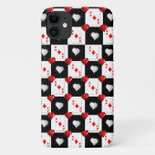 Ace Diamonds Iphone Case (Rückseite)