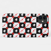 Ace Diamonds Iphone Case (Rückseite (Horizontal))