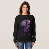 ACE Dragon Asexual LGBT Dragon Sweatshirt (Vorne ganz)