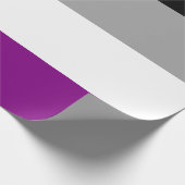 Ace-Flag (Asexualität) Geschenkpapier (Ecke)