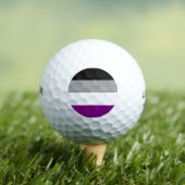 Ace-Flag (Asexualität) Golfball (Insitu T-Shirt)