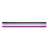 Ace-Flag (Asexualität) Satinband (Vorderseite)