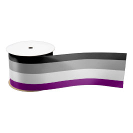 Ace-Flag (Asexualität) Satinband