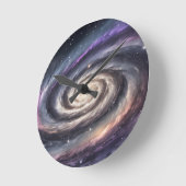 Ace galaxy - runde wanduhr (Winkel)