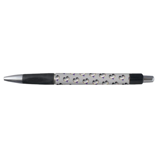 Ace Heart Pattern Pen Kugelschreiber (Vorderseite)