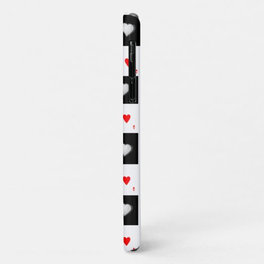 Ace Hearts iPhone Case (Hinten/Links)
