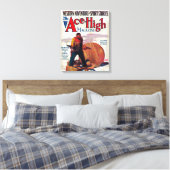 Ace High Magazine Cover 2 Leinwanddruck (Insitu (Schlafzimmer))