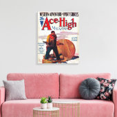 Ace High Magazine Cover 2 Leinwanddruck (Insitu (Wohnzimmer))