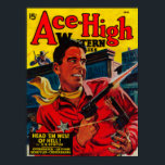 Ace High Magazine Cover 3 Poster<br><div class="desc">Ace High Magazine Cover - wurde 1948 gegründet.</div>