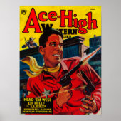 Ace High Magazine Cover 3 Poster (Vorne)