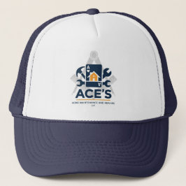 Ace Home Wartung und Reparaturen Hut Truckerkappe