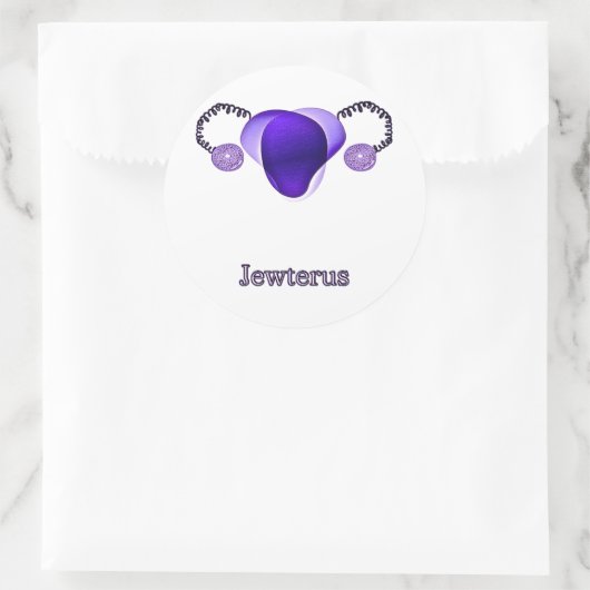 Ace Jewterus Runder Aufkleber (Tasche)