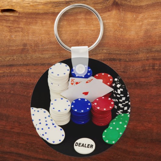 Ace King Schlüsselanhänger (Vorderseite)