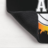 Ace Name Volleyball Player Boys Ball and Net Sport Mousepad (Ecke)