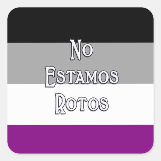 Ace No Estamos... Aufkleber (Vorderseite)