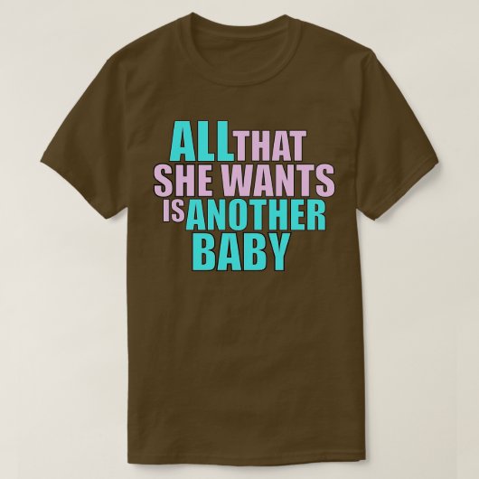 Ace Of Base Alles was sie will 1 T-Shirt (Design vorne)