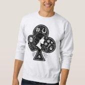 Ace of Clubs — Lady Luck Cameo Sweatshirt (Vorderseite)
