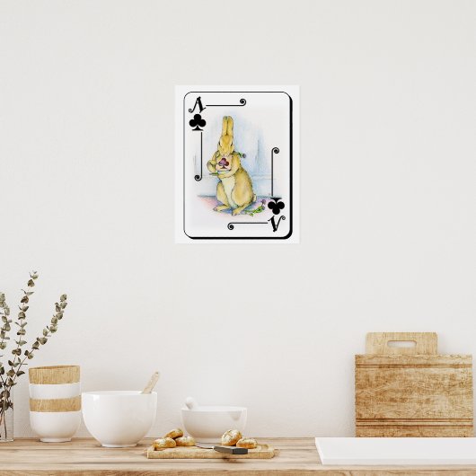 Ace of Clubs Poster (Küche)