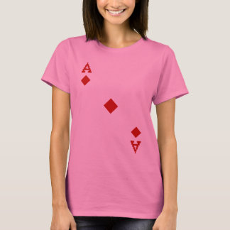 Ace of Diamonds pixated Diamonds T-Shirt