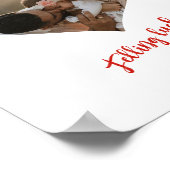 Ace of Hearts Foto Poster (Ecke)