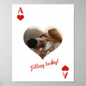 Ace of Hearts Foto Poster (Vorne)