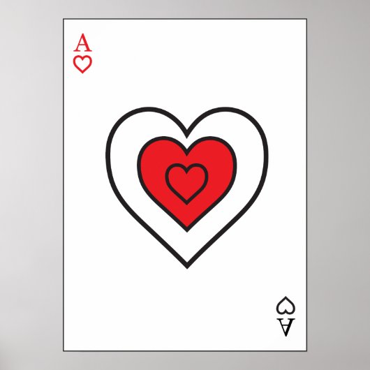 Ace of Hearts Poster (Vorne)