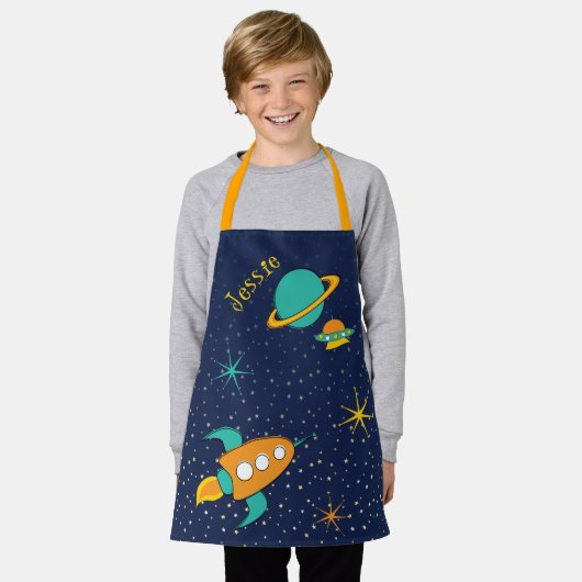 Ace of Space Kids Schürze (Getragen)