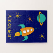 Ace of Space Kleine Kinder Personalisiert Puzzle (Horizontal)
