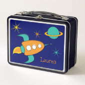 Ace of Space Rocket Ship Lunch Box (Vorderseite)