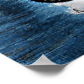 Ace of Spade Man Cave Art Poster (Ecke)