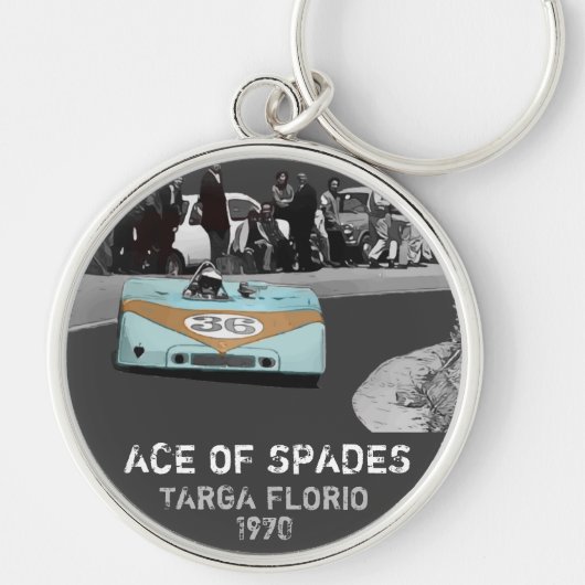 ACE OF SPADES 1970 SCHLÜSSELANHÄNGER (Vorne)
