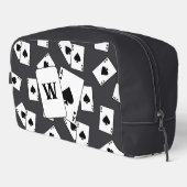 Ace Of Spades Card Player Casino Gambler Waschbeutel (Rechte Ecke)