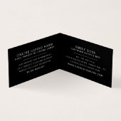 Ace of Spades, Casino Manager im Detail Visitenkarten (Innenseite)