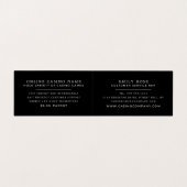 Ace of Spades, Casino Manager im Detail Visitenkarten (Innenseite Aufgefaltet)