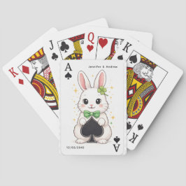 Ace of Spades Lucky Rabbit Poker Card  Spielkarten