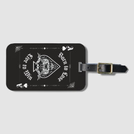 Ace of Spades Luggage Tag Gepäckanhänger