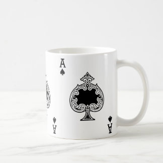 Ace of Spades Play Card Kaffeetasse