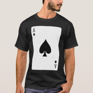 Ace of Spades Play Card T-Shirt