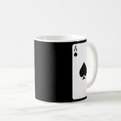 Ace of Spades Playing Card Ace Card Kaffeetasse (VorderseiteRechts)