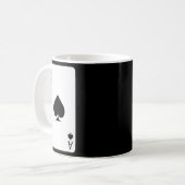 Ace of Spades Playing Card Ace Card Kaffeetasse (Vorderseite Links)