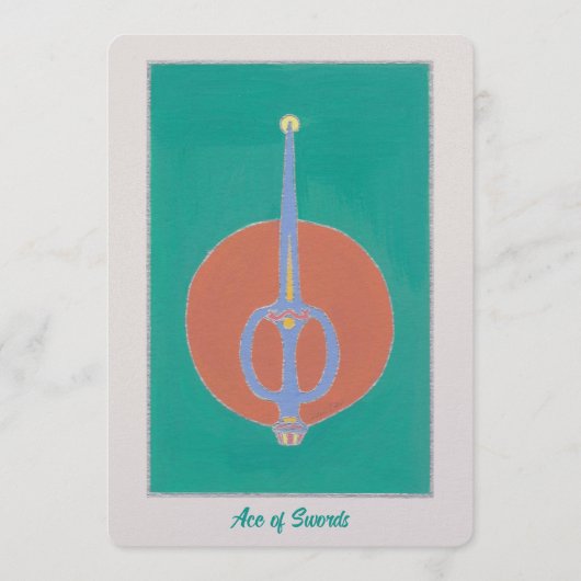 Ace of Swords (Vorderseite)