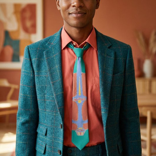 Ace of Swords Krawatte