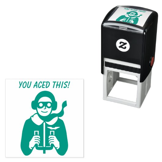 Ace Pilot Flyer Grade School Lehrer A Plus Permastempel (Beispiel)