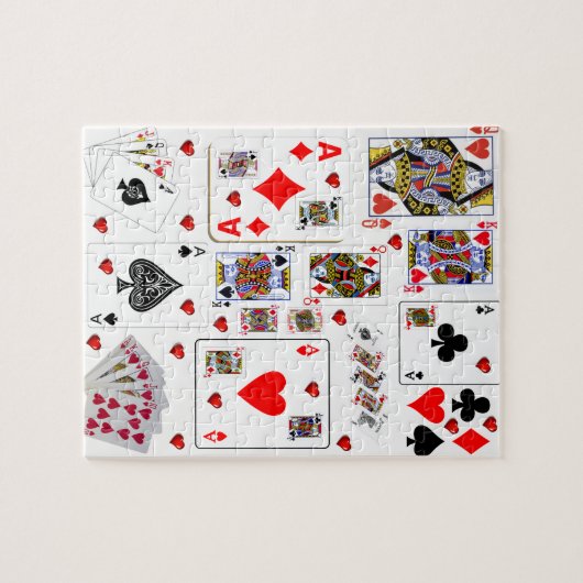 Ace Playing Cards Jigsaw Puzzle Daisy (Horizontal)