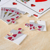 Ace Playing Cards Jigsaw Puzzle Daisy (Seite)