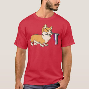 Ace Pride Corgi für Aseuals T-Shirt