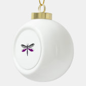 Ace Pride Dragonfly Keramik Kugel-Ornament (Rechts)