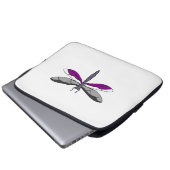 Ace Pride Dragonfly Laptopschutzhülle (Vorne Knopf)