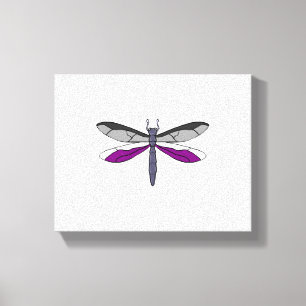 Ace Pride Dragonfly Leinwanddruck